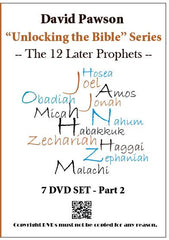 David Pawson "unlocking the bible"-The 12 Prophets DVD set - Inspirational Media
 - 2