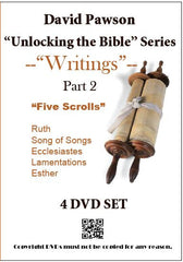 David Pawson "Unlocking the Bible"-Writings 9 DVD set - Inspirational Media
 - 2