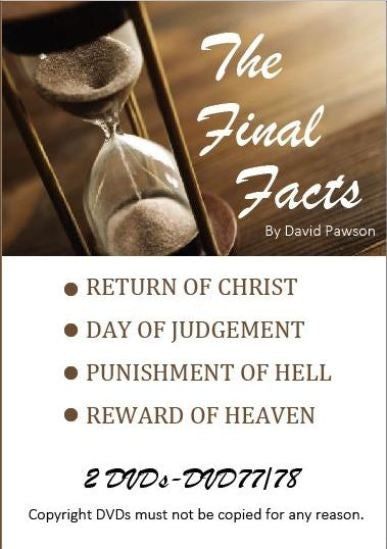David Pawson -The Final Facts  (2DVDs) - Inspirational Media
