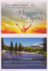 --- Bible Verse 6-Card set --- "PEACE”Theme - Inspirational Media
 - 2