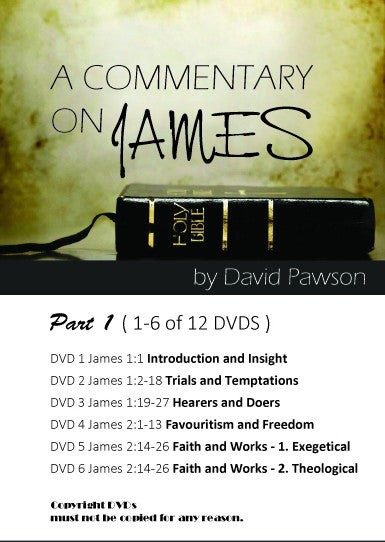 David Pawson - *NEW*A Commentary on James - Inspirational Media
 - 1