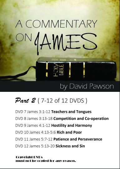 David Pawson - *NEW*A Commentary on James - Inspirational Media
 - 2