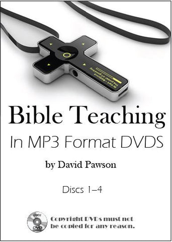 David Pawson 1100+ MP3 audios in 7 data DVDs