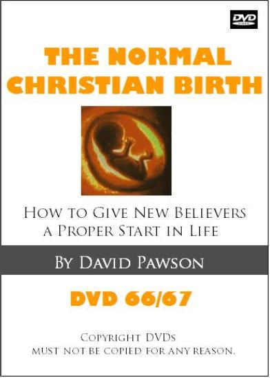 David Pawson-The Normal Christian Birth(2 DVDs) - Inspirational Media
