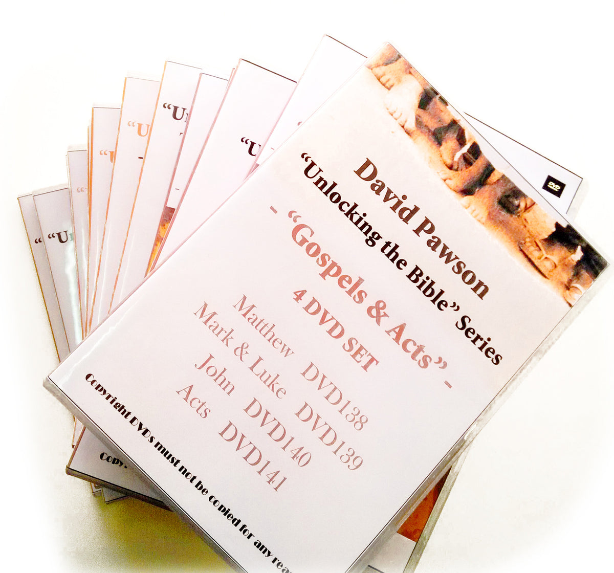 David Pawson-"Unlocking the Bible" Series-The Whole SET (NT+OT) - Inspirational Media
