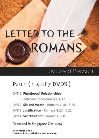 David Pawson - Letter to The Romans (7 DVDS)