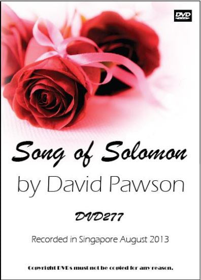 David Pawson Sermon-Song of Solomon - Inspirational Media
