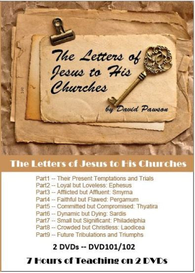 David Pawson - The Letters of Jesus to His Churches (2 DVDs) - Inspirational Media
